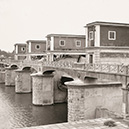 Briglia mobile sul fiume Brenta a Stra, Venezia